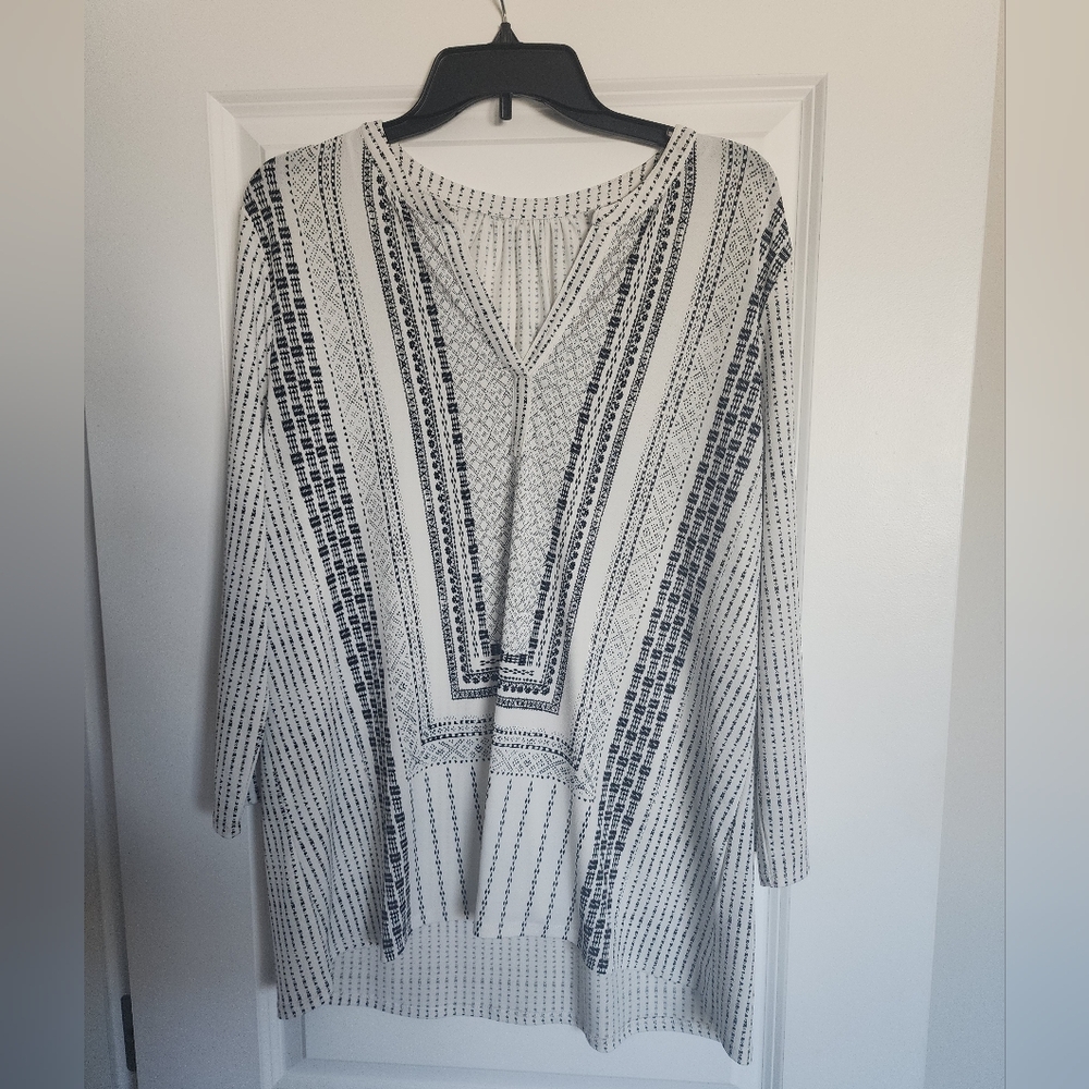 Bohemian Style Tunic Top Size XL